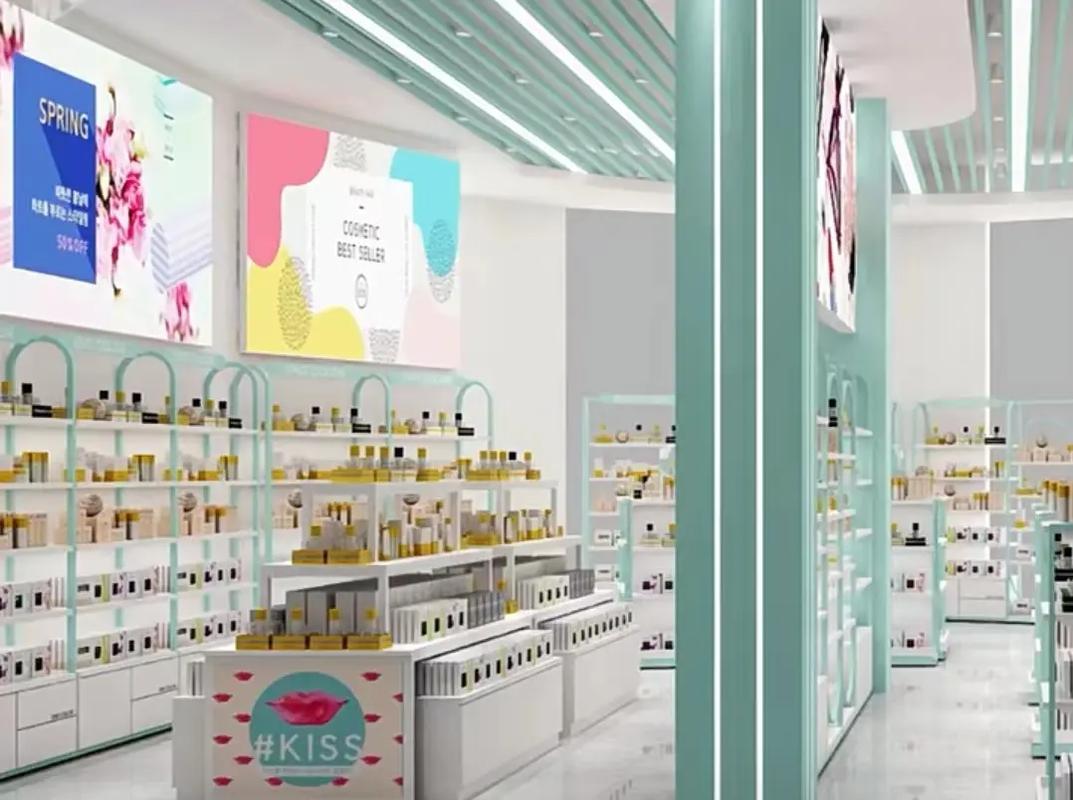 精细定制之美 探究成都厚朴化妆品展柜与展示架的专业工坊
